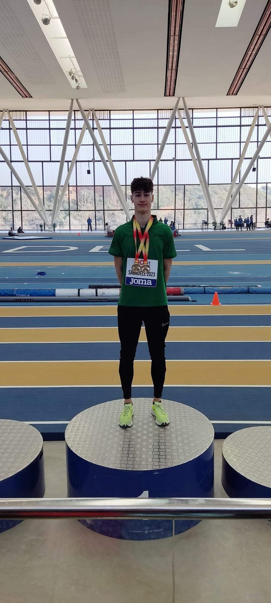 Campeonato de España Sub-20. Raúl Martín, doble medalla de oro