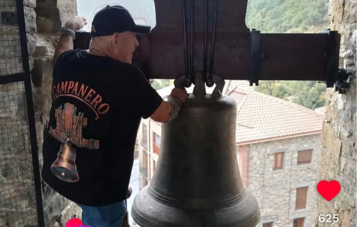 José Antonio Sánchez, Artola, la campana, Boltaña y el destino en el cielo para el campanero de la gloria