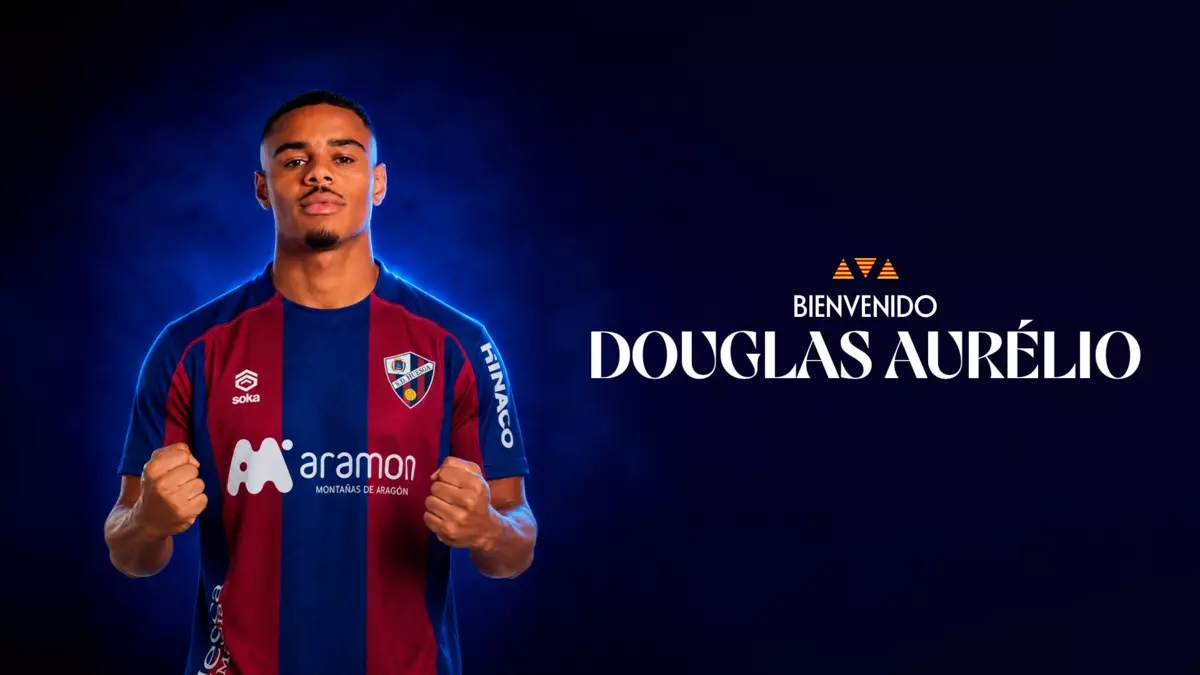 El deseado atacante es Douglas Aurélio: el brasileño firma por la SD Huesca