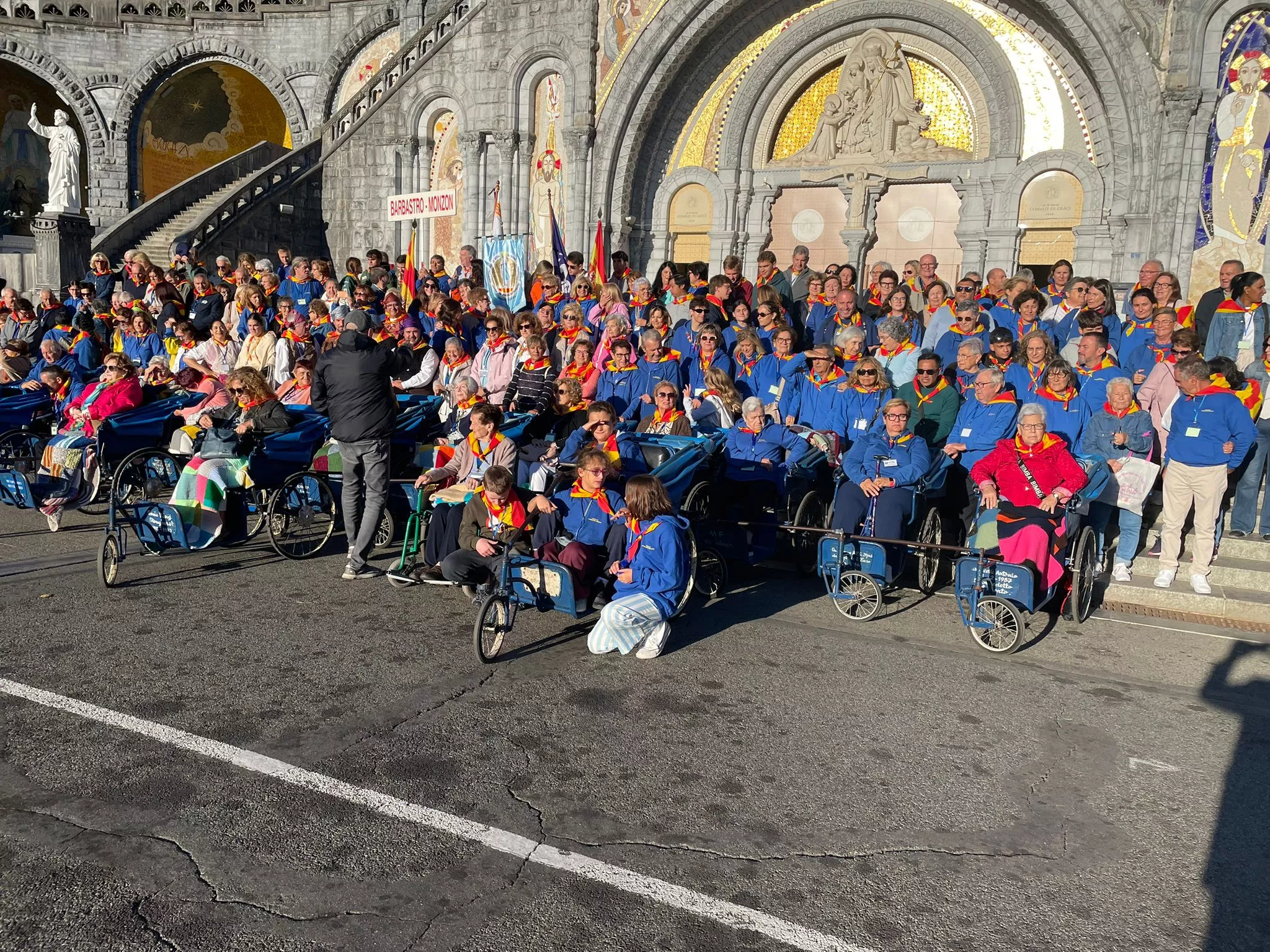 Peregrinación Diocesana a Lourdes de la Hospitalidad de la Diócesis de Barbastro-Monzón