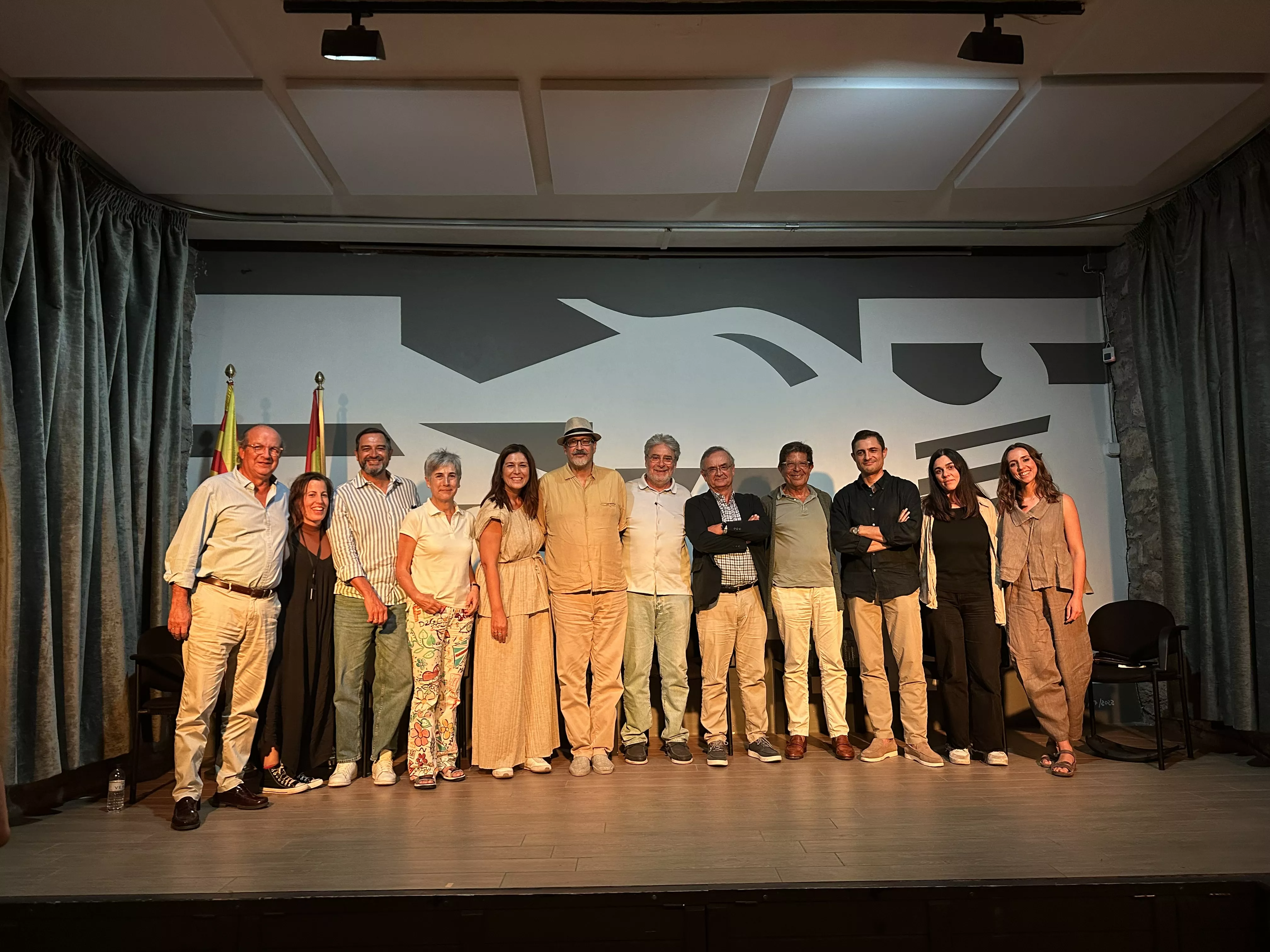 Foto de familia del XXIV Encuentro de Periodismo de Altura de Castejón de Sos