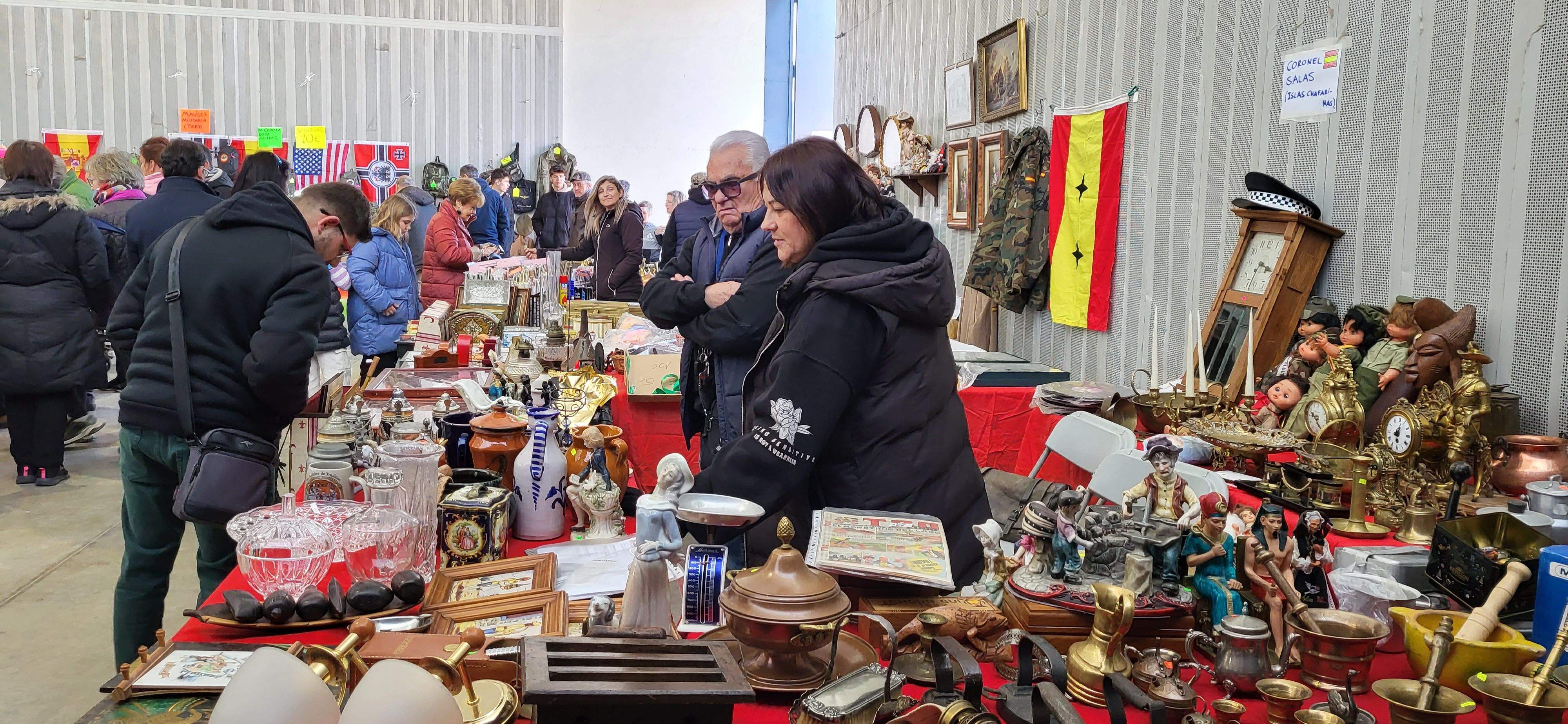 Mercado de trueque celebrado en Tierz. Foto: Mercedes Manterola