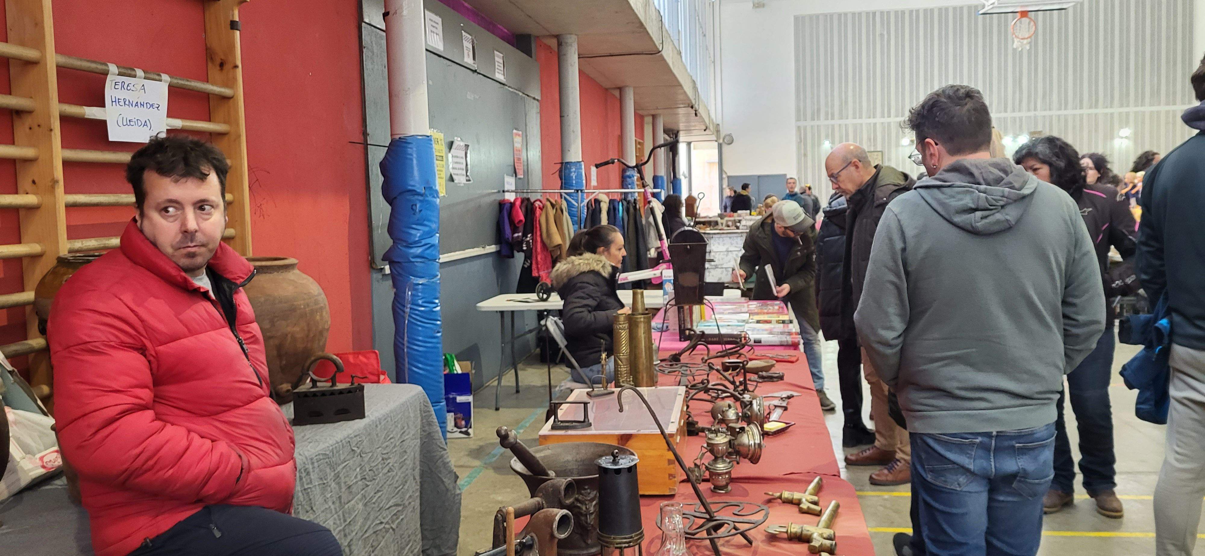 Mercado de trueque celebrado en Tierz. Foto: Mercedes Manterola