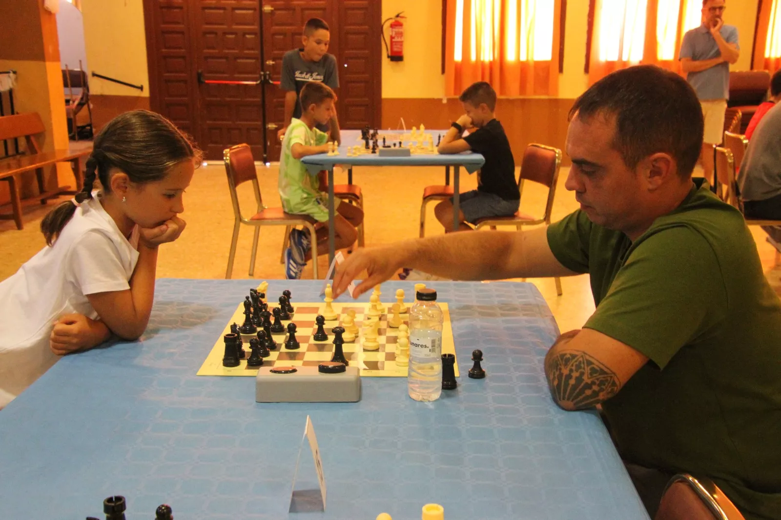 III Torneo de Ajedrez Villa de Sariñena. Foto: Carlos Neofato.