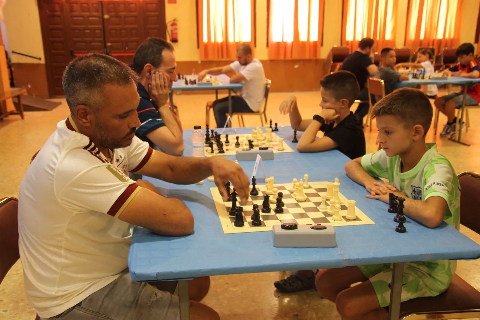 III Torneo de Ajedrez Villa de Sariñena. Foto: Carlos Neofato.