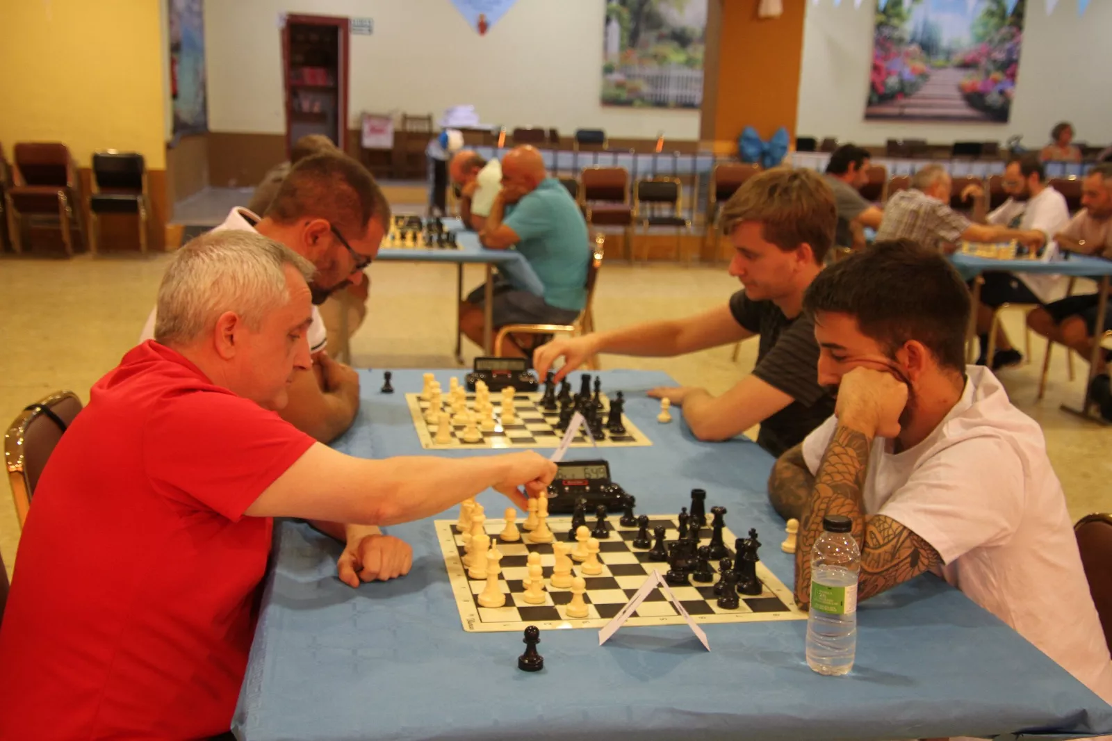 III Torneo de Ajedrez Villa de Sariñena. Foto: Carlos Neofato.