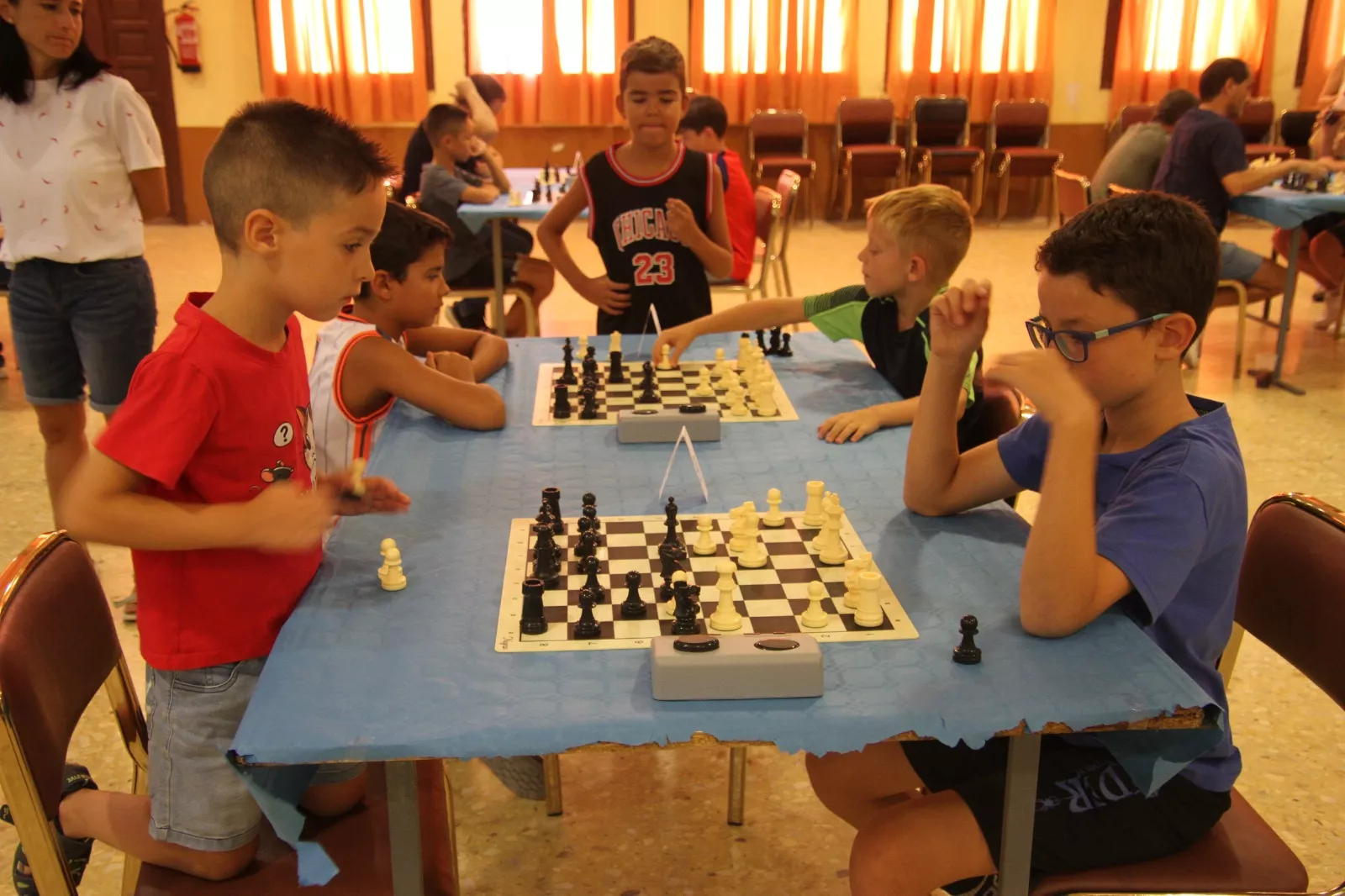 III Torneo de Ajedrez Villa de Sariñena. Foto: Carlos Neofato.