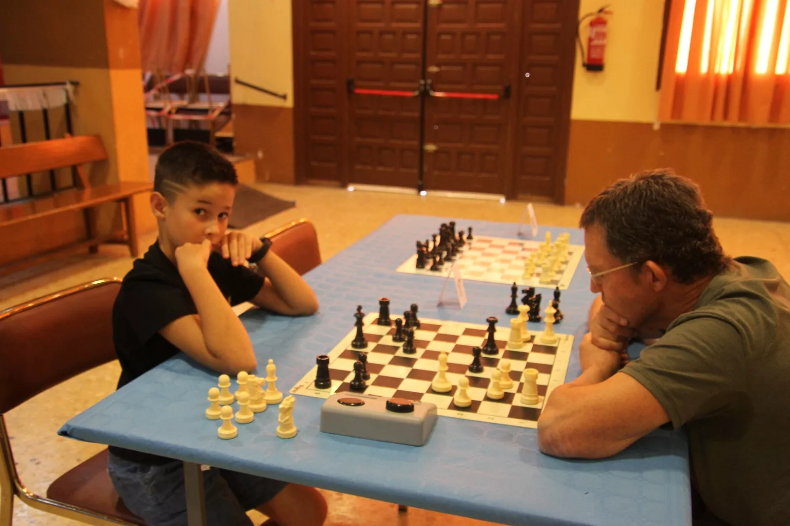 III Torneo de Ajedrez Villa de Sariñena. Foto: Carlos Neofato.