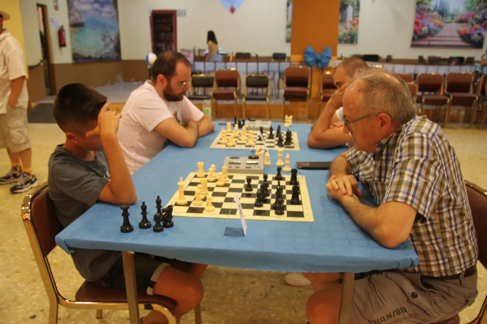 III Torneo de Ajedrez Villa de Sariñena. Foto: Carlos Neofato.
