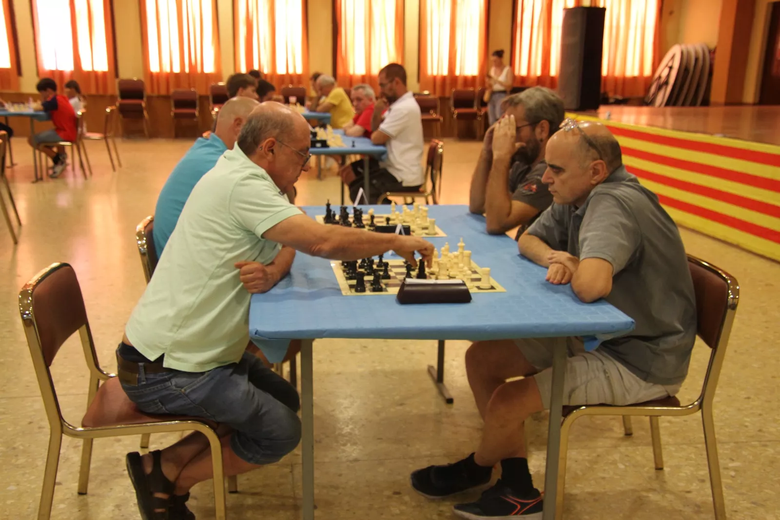 III Torneo de Ajedrez Villa de Sariñena. Foto: Carlos Neofato.