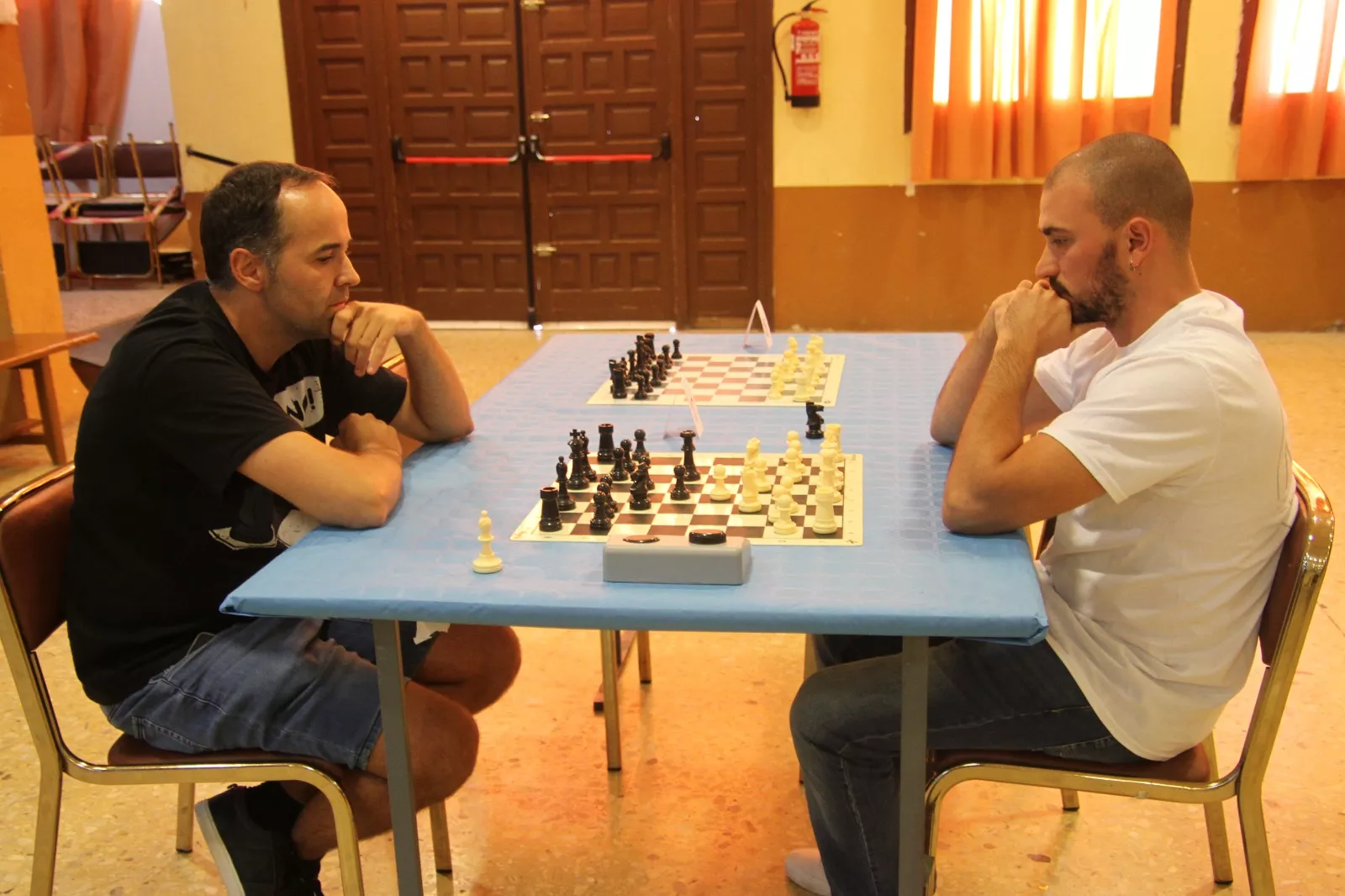 III Torneo de Ajedrez Villa de Sariñena. Foto: Carlos Neofato.