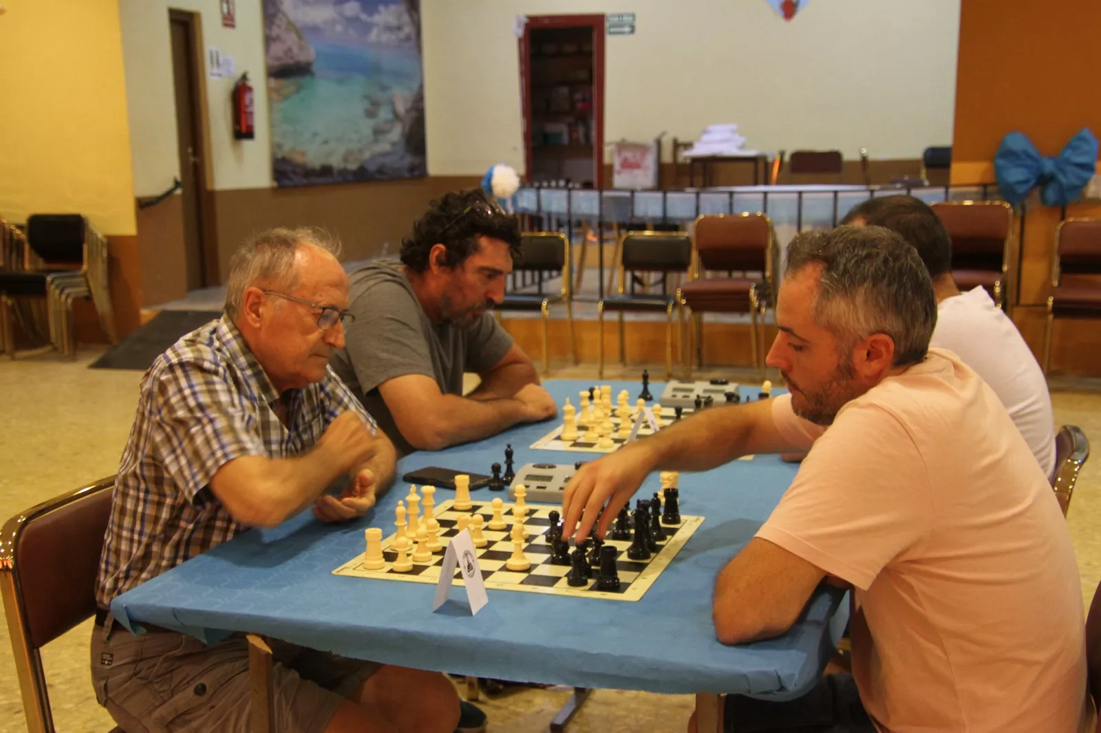 III Torneo de Ajedrez Villa de Sariñena. Foto: Carlos Neofato.