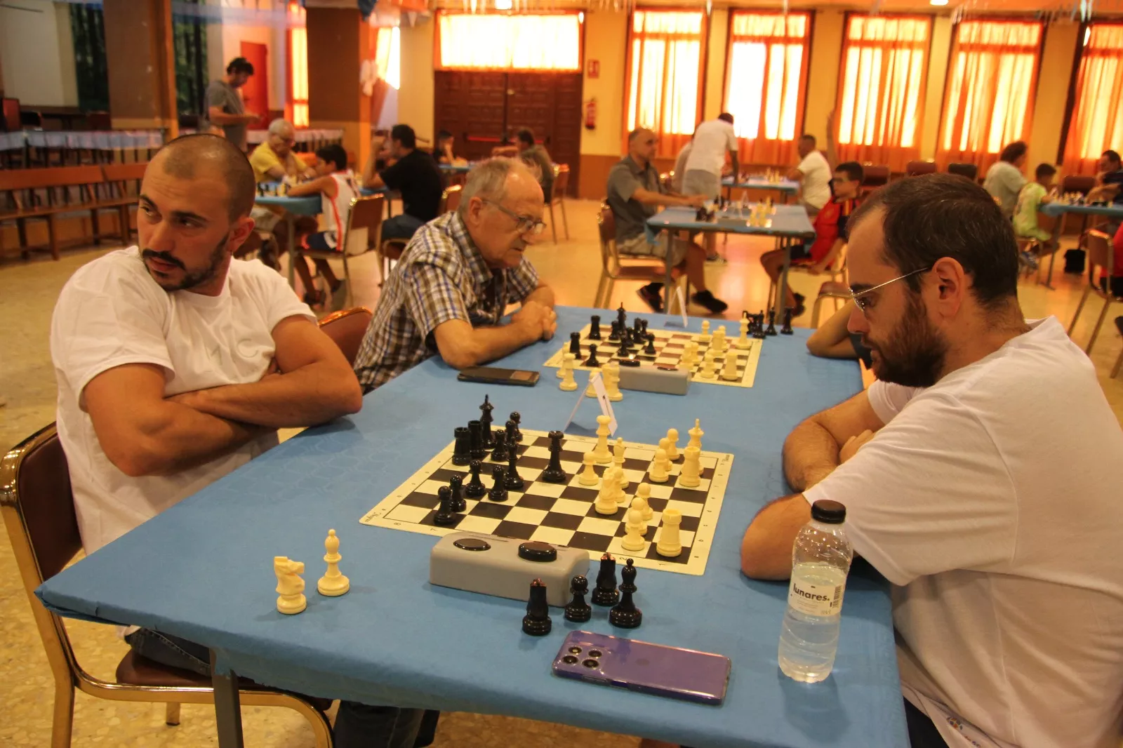 III Torneo de Ajedrez Villa de Sariñena. Foto: Carlos Neofato.