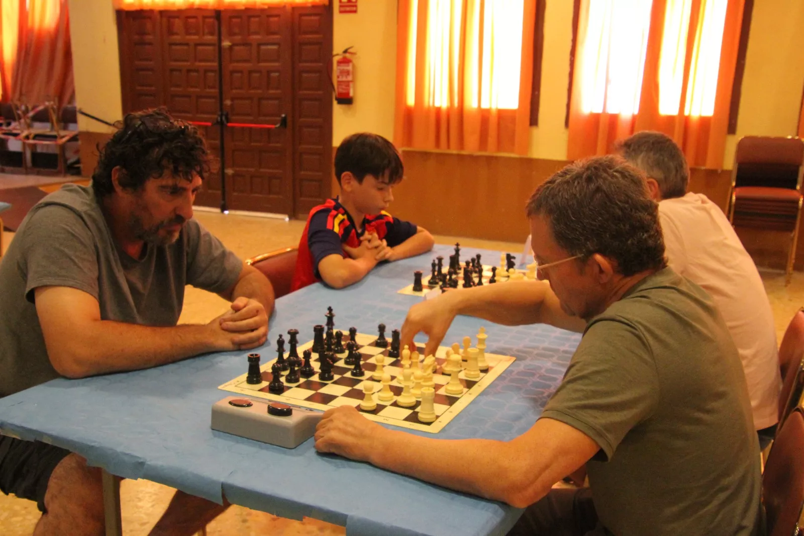 III Torneo de Ajedrez Villa de Sariñena. Foto: Carlos Neofato.