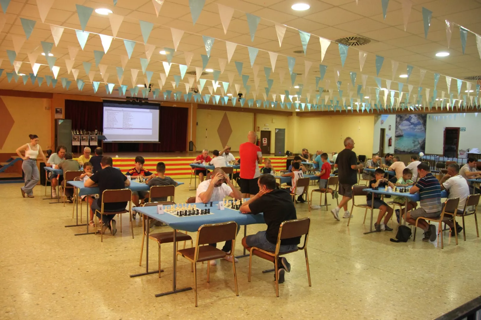 III Torneo de Ajedrez Villa de Sariñena. Foto: Carlos Neofato.
