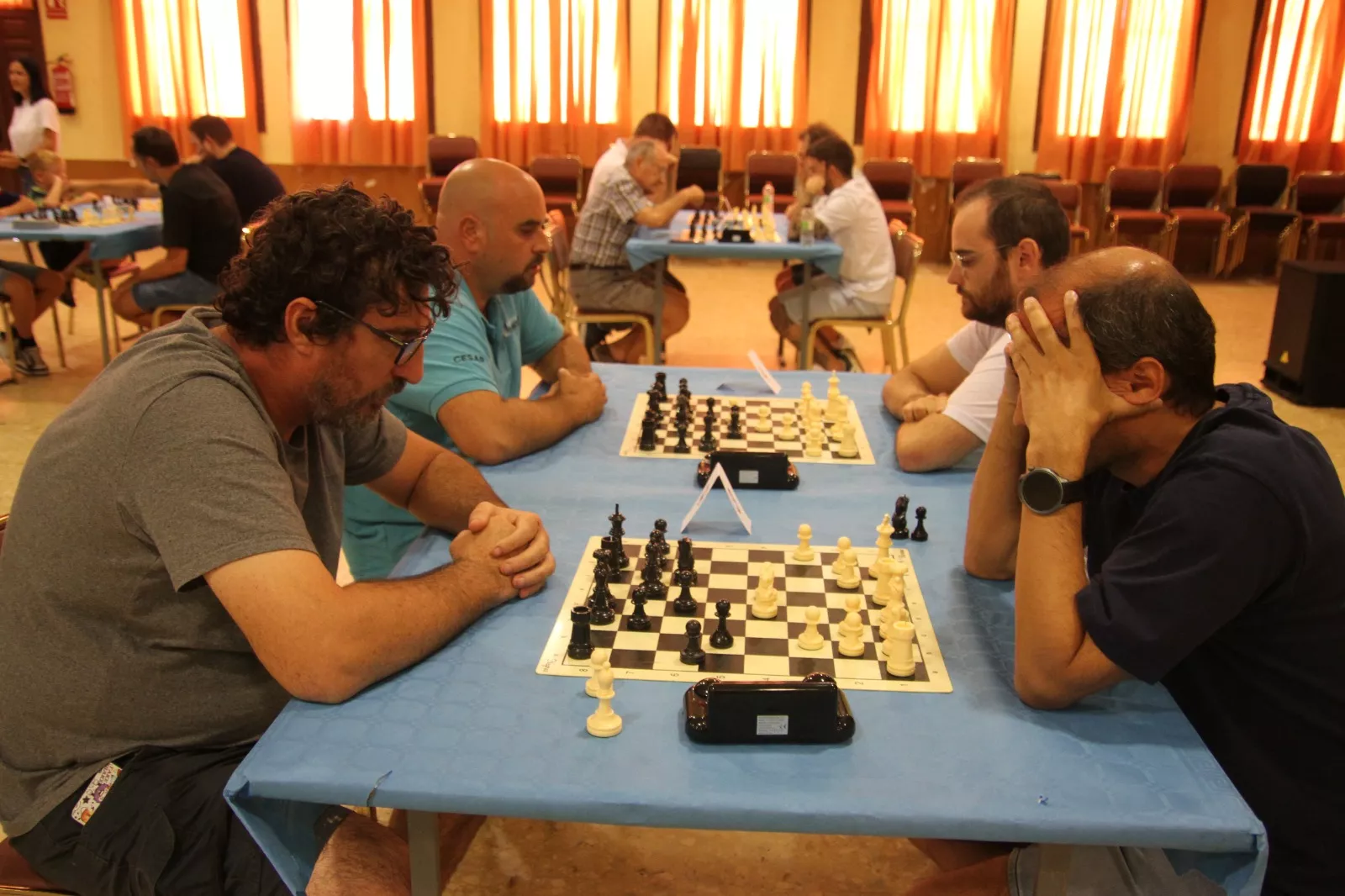 III Torneo de Ajedrez Villa de Sariñena. Foto: Carlos Neofato.