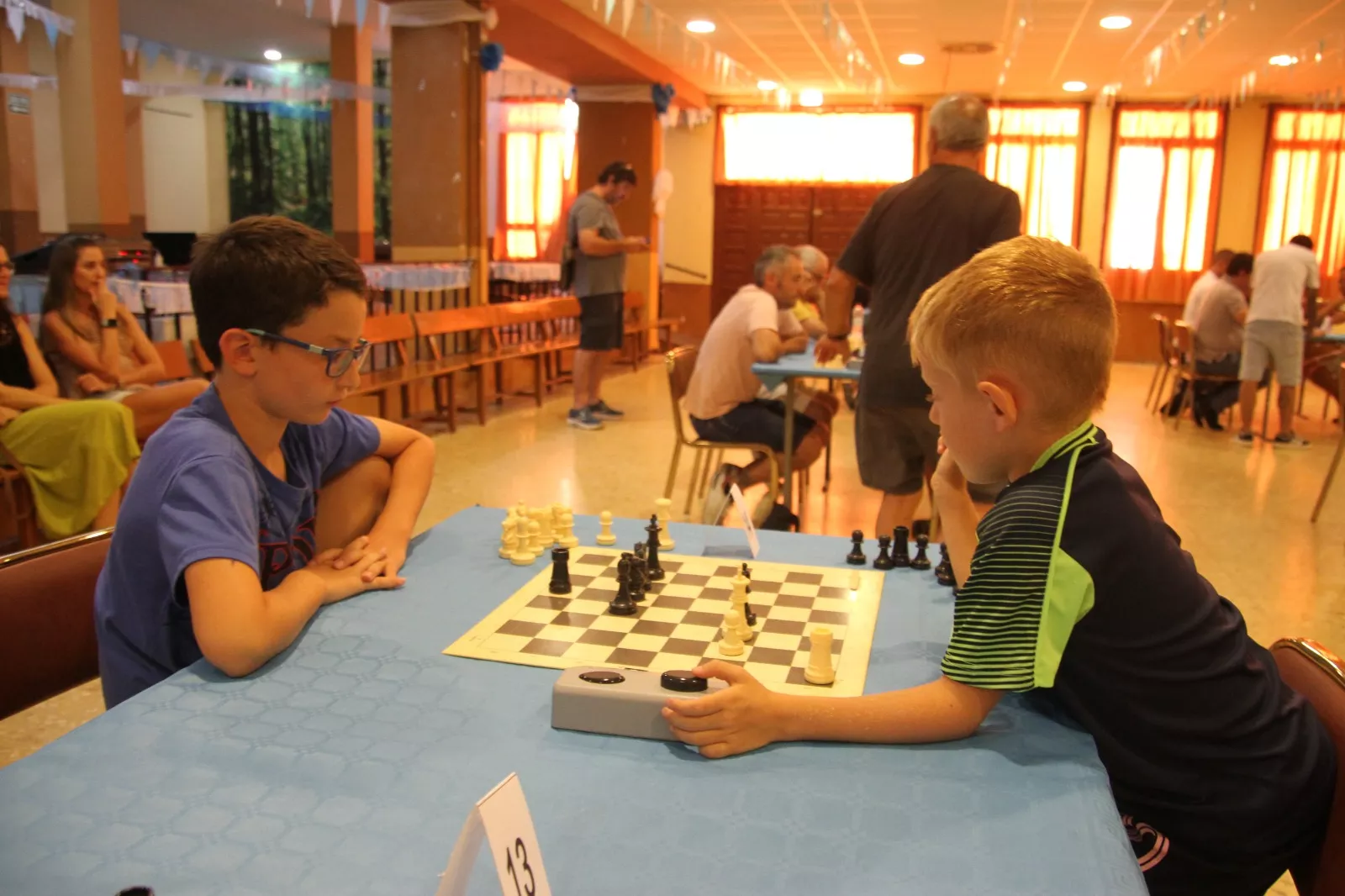 III Torneo de Ajedrez Villa de Sariñena. Foto: Carlos Neofato.