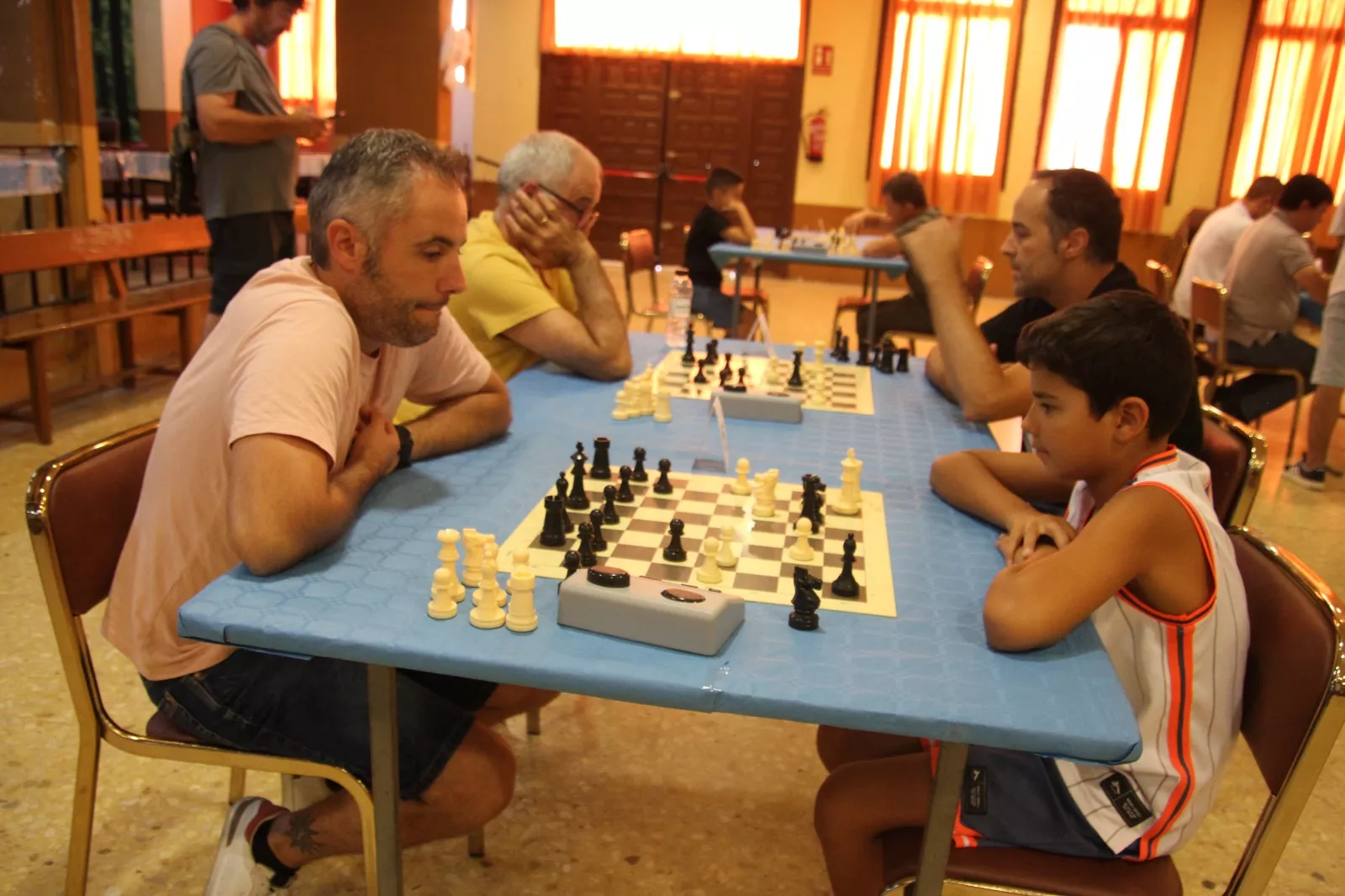 III Torneo de Ajedrez Villa de Sariñena. Foto: Carlos Neofato.