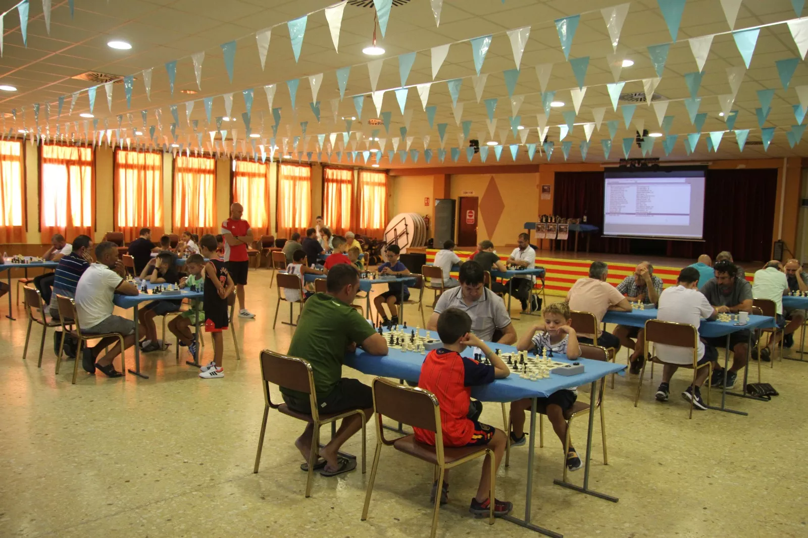 III Torneo de Ajedrez Villa de Sariñena. Foto: Carlos Neofato.