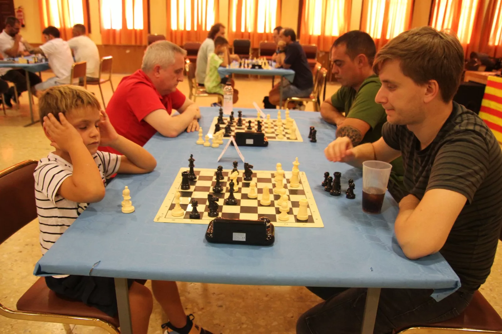 III Torneo de Ajedrez Villa de Sariñena. Foto: Carlos Neofato.