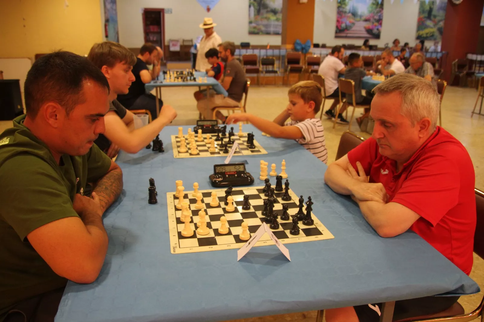 III Torneo de Ajedrez Villa de Sariñena. Foto: Carlos Neofato.
