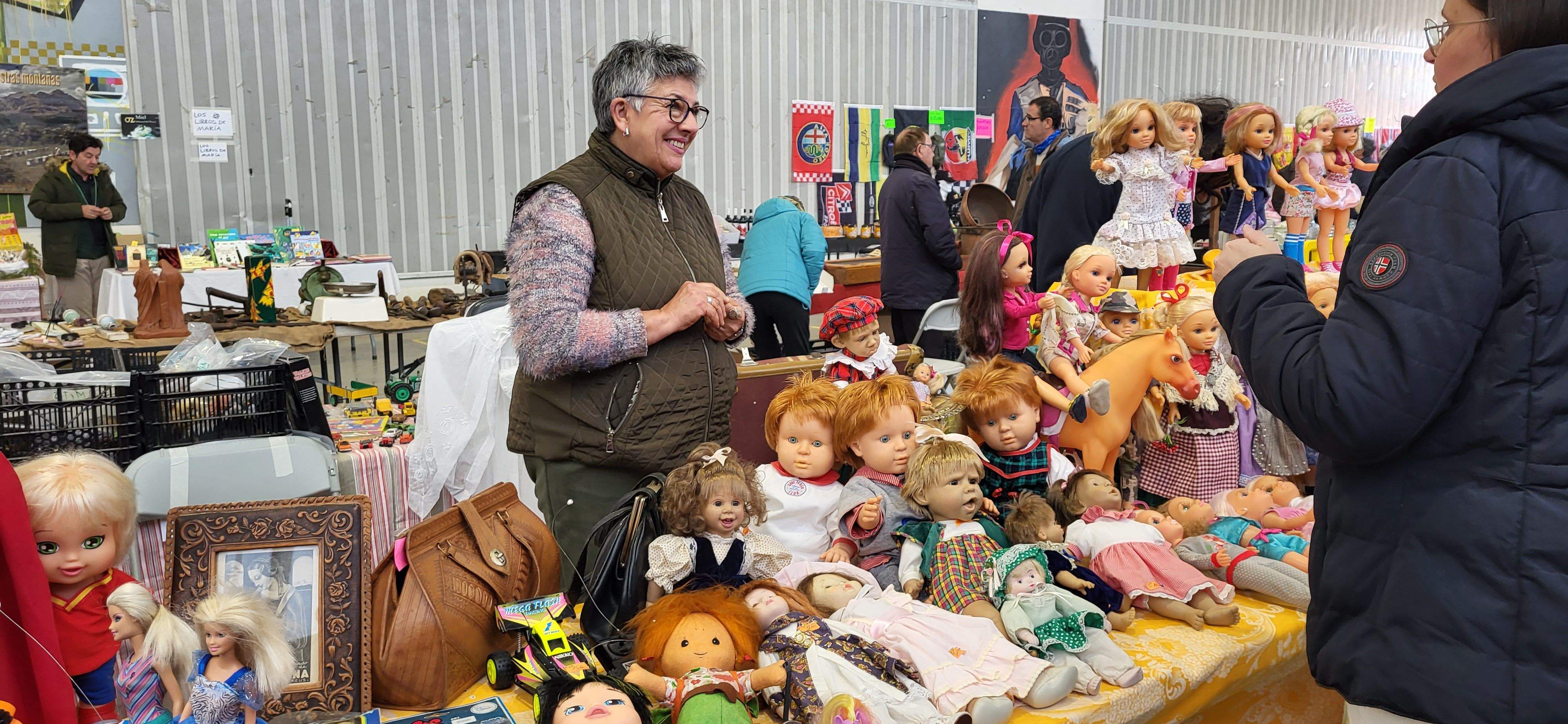 Mercado de trueque celebrado en Tierz. Foto: Mercedes Manterola