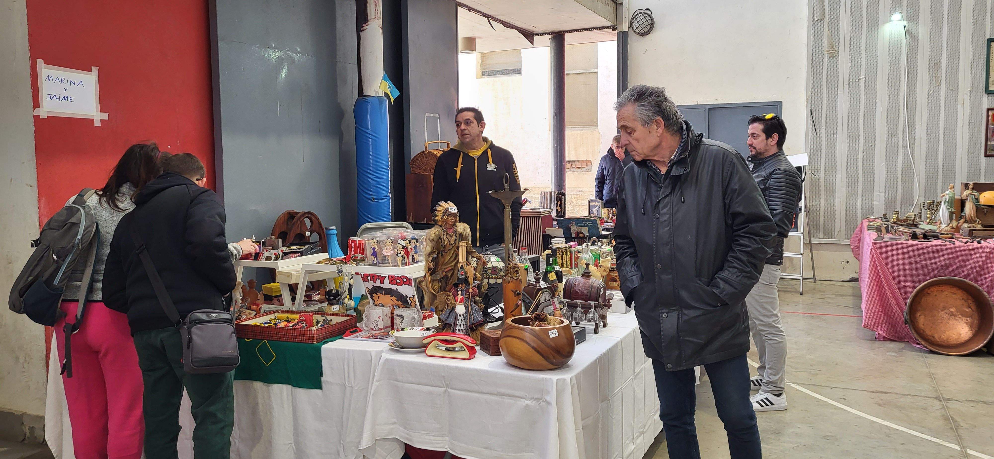 Mercado de trueque celebrado en Tierz. Foto: Mercedes Manterola