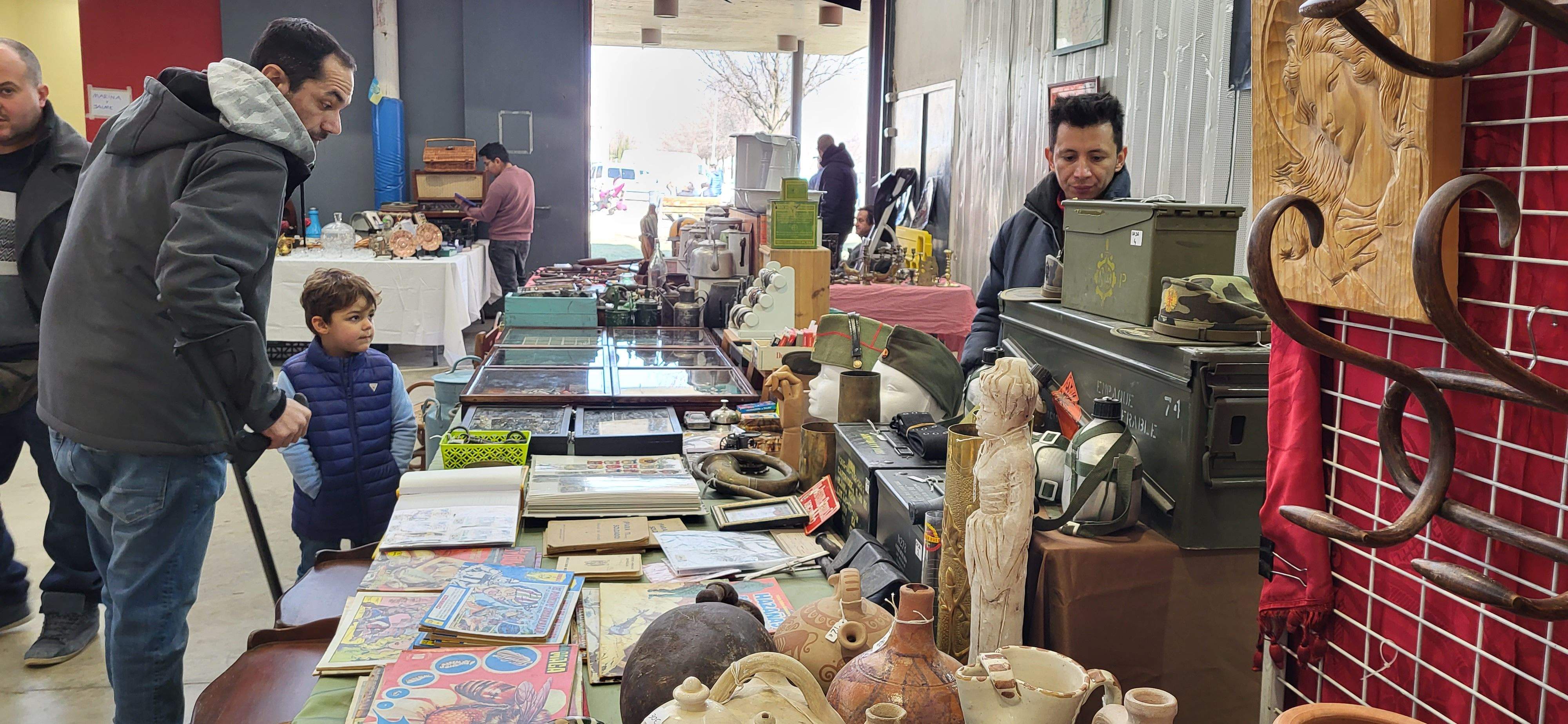 Mercado de trueque celebrado en Tierz. Foto: Mercedes Manterola
