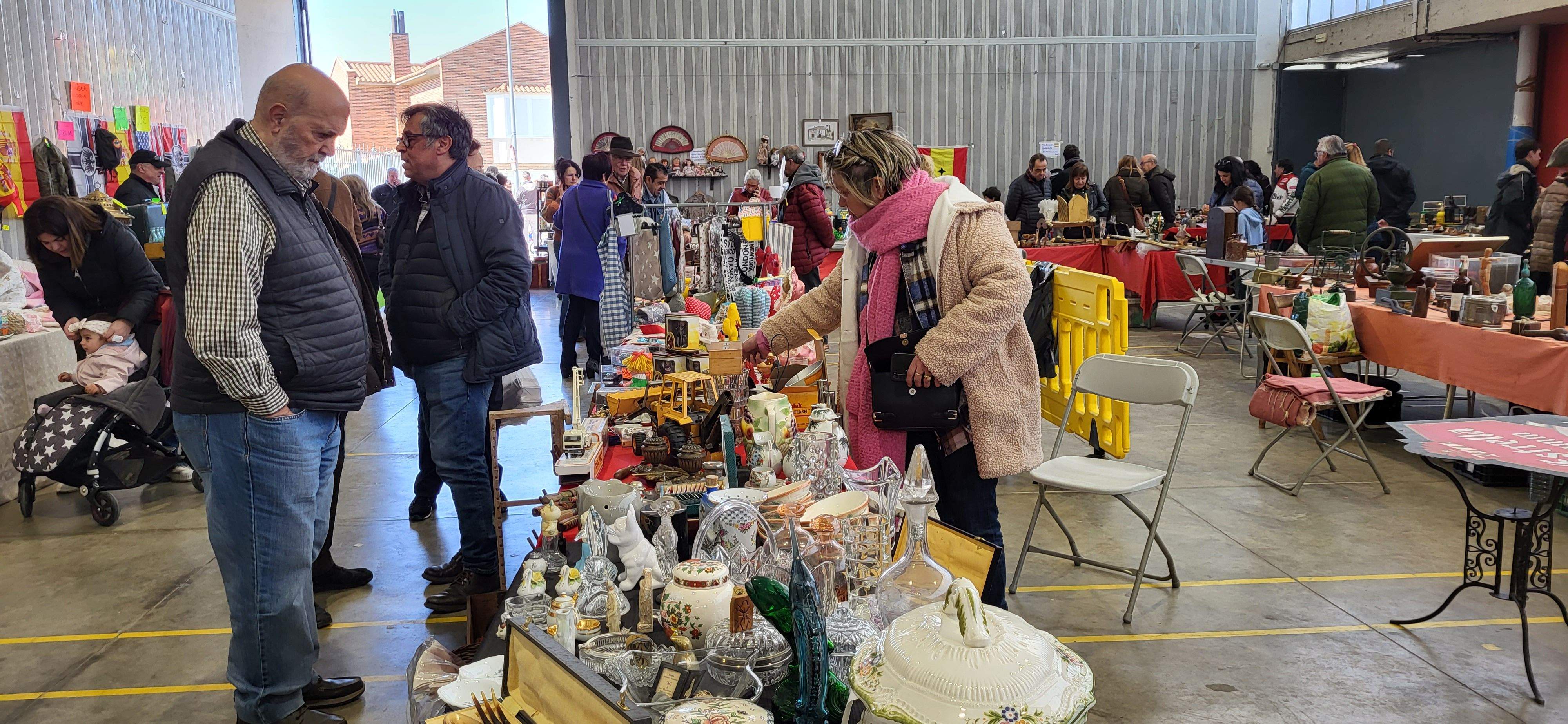 Mercado de trueque celebrado en Tierz. Foto: Mercedes Manterola