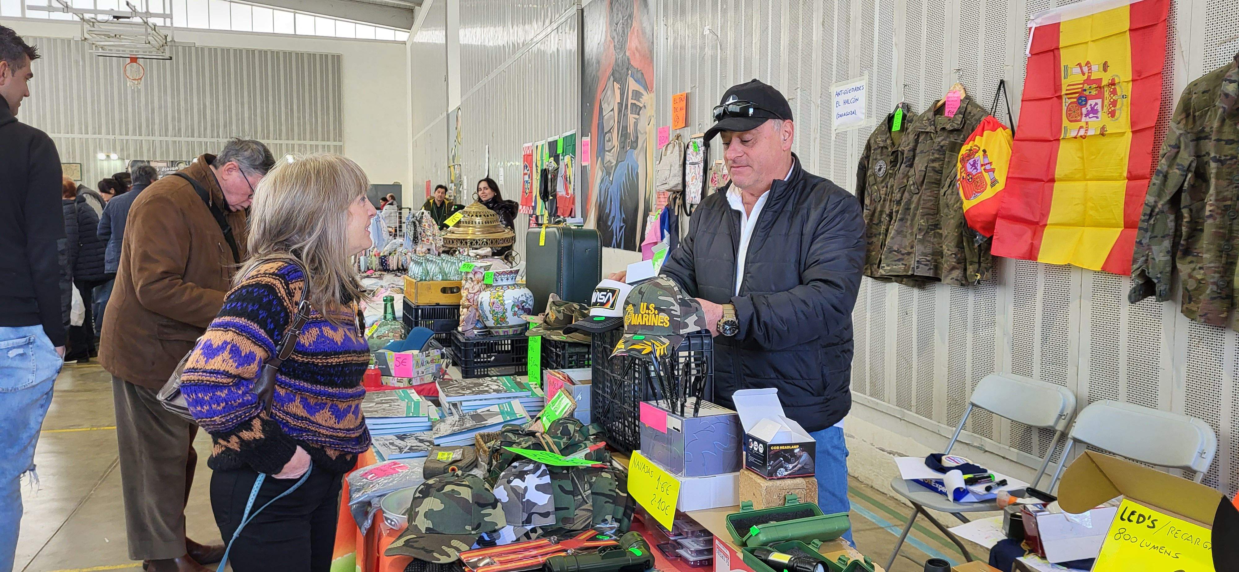 Mercado de trueque celebrado en Tierz. Foto: Mercedes Manterola