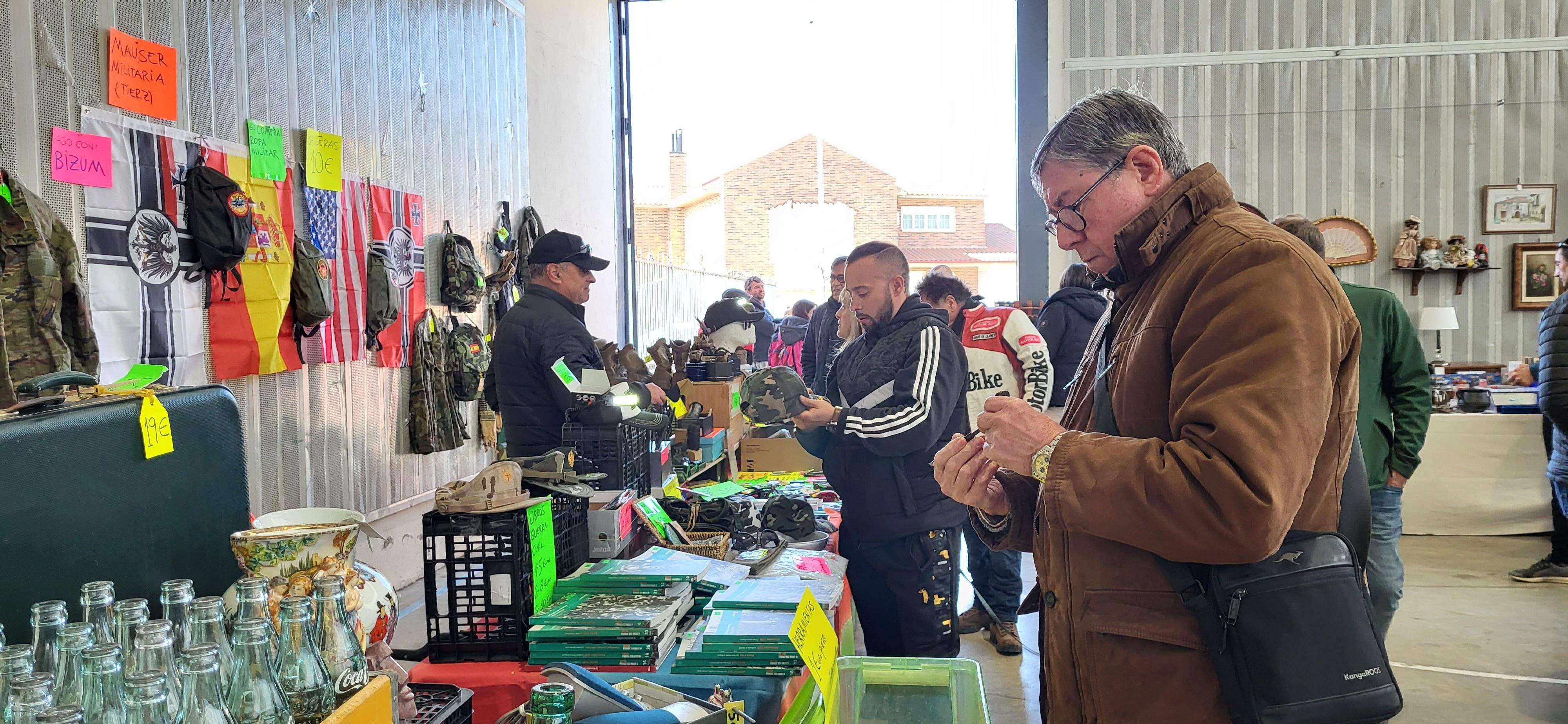 Mercado de trueque celebrado en Tierz. Foto: Mercedes Manterola
