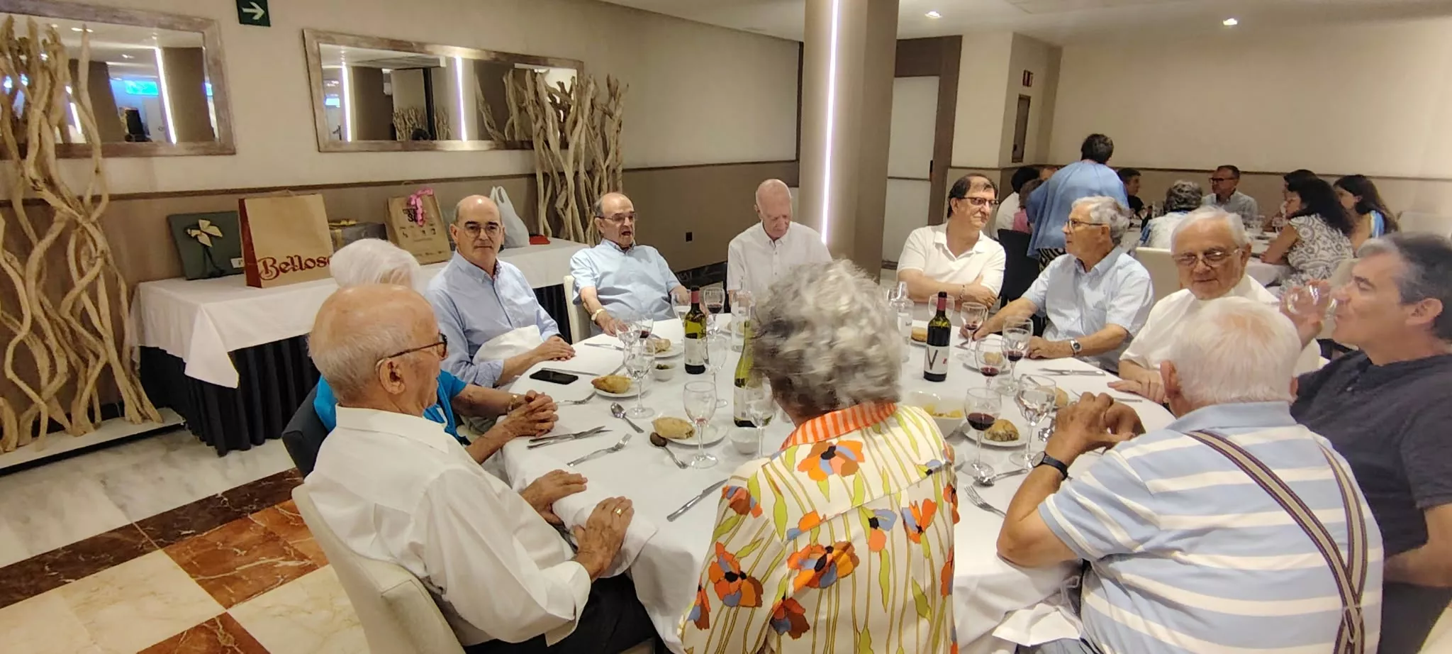 Homenaje en el Hotel Pedro I a Luis Gurucharri. Foto Félix Batalla