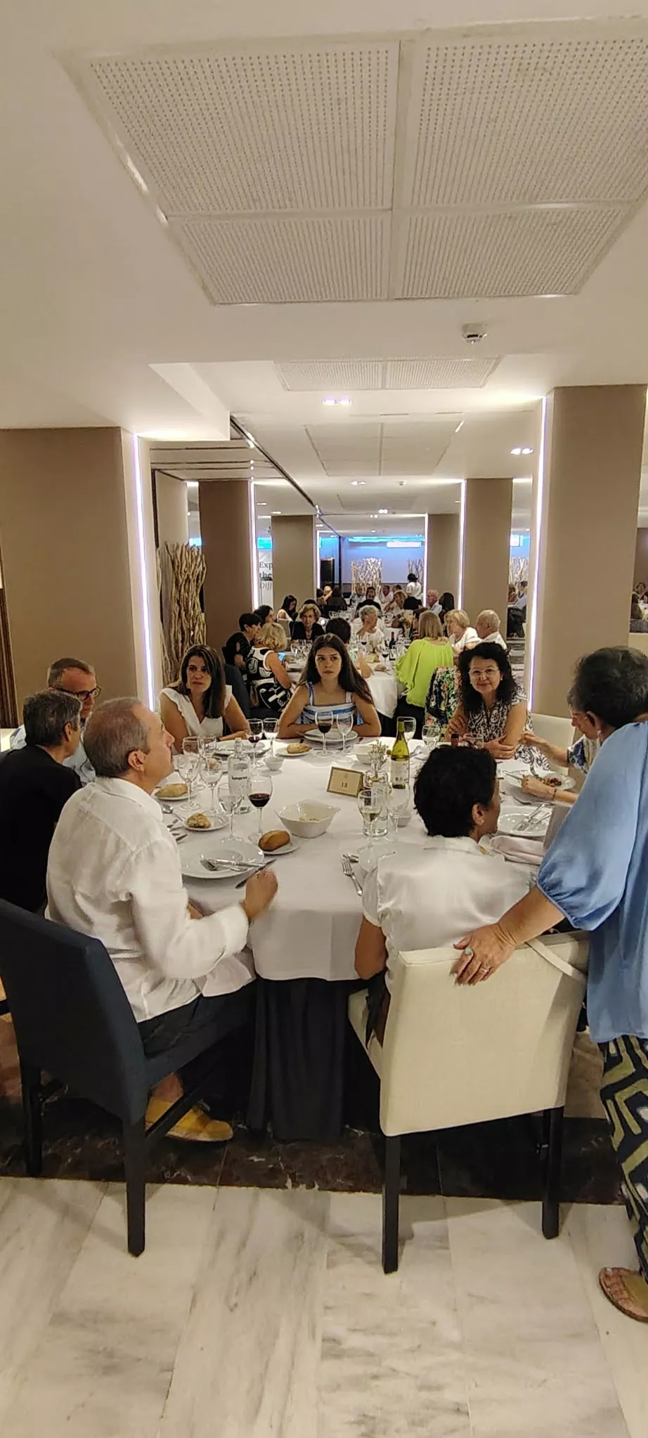 Homenaje en el Hotel Pedro I a Luis Gurucharri. Foto Félix Batalla