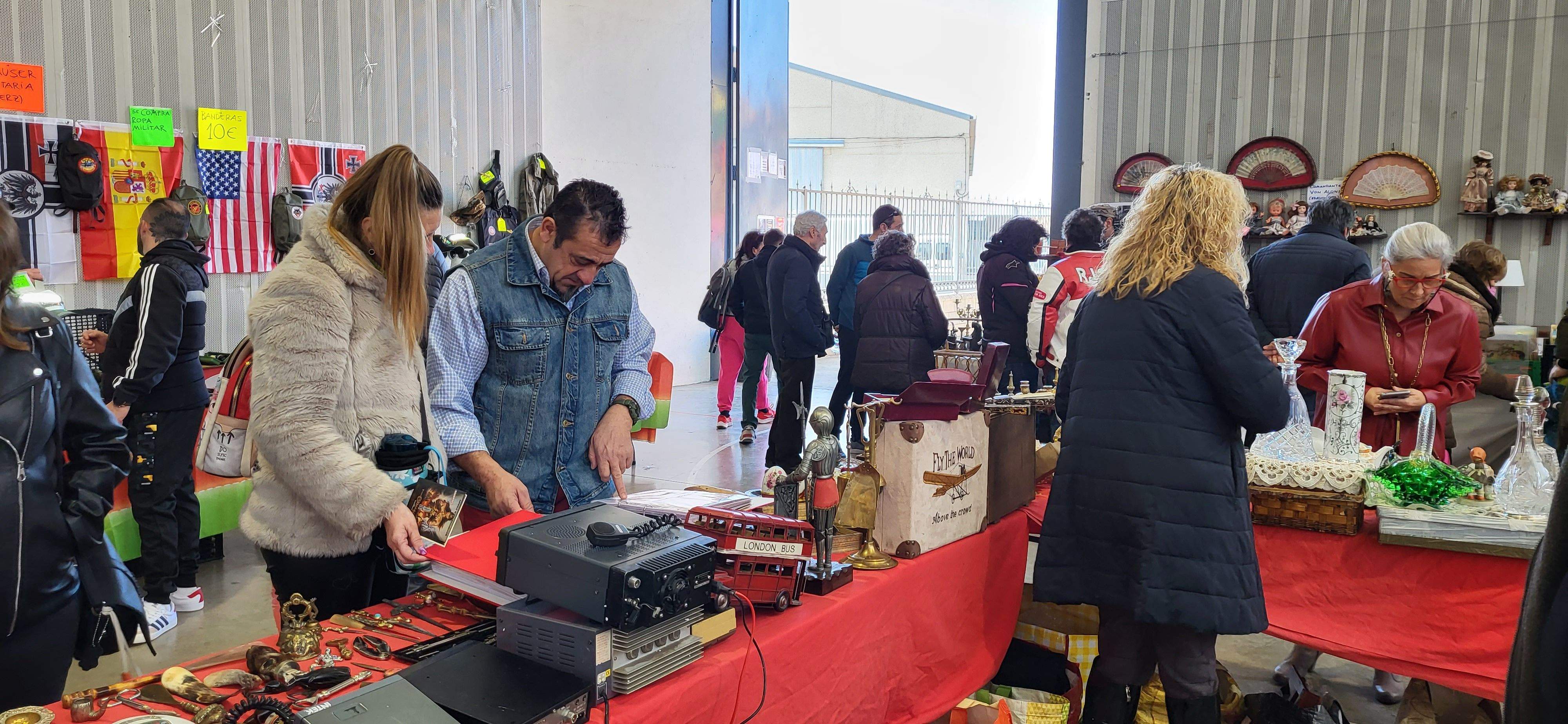 Mercado de trueque celebrado en Tierz. Foto: Mercedes Manterola