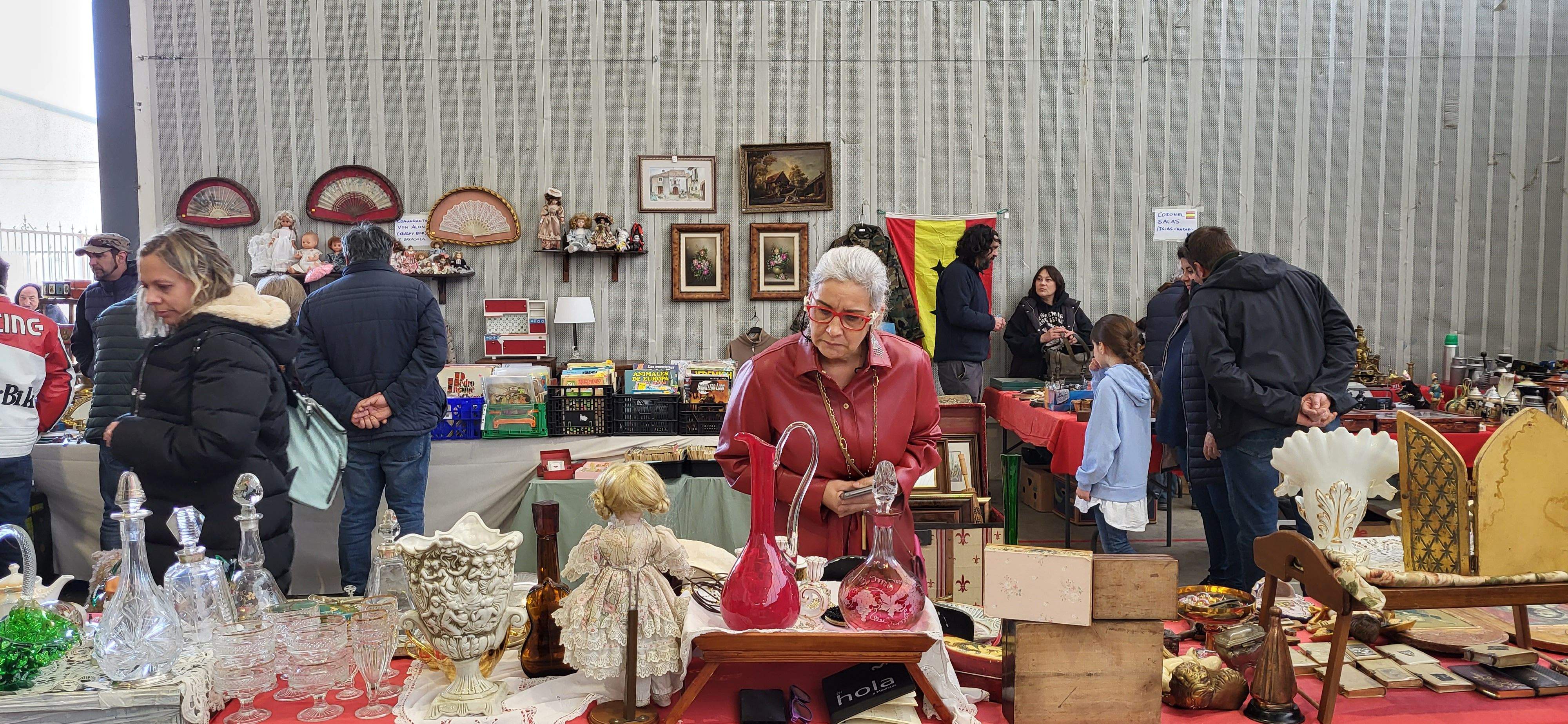 Mercado de trueque celebrado en Tierz. Foto: Mercedes Manterola