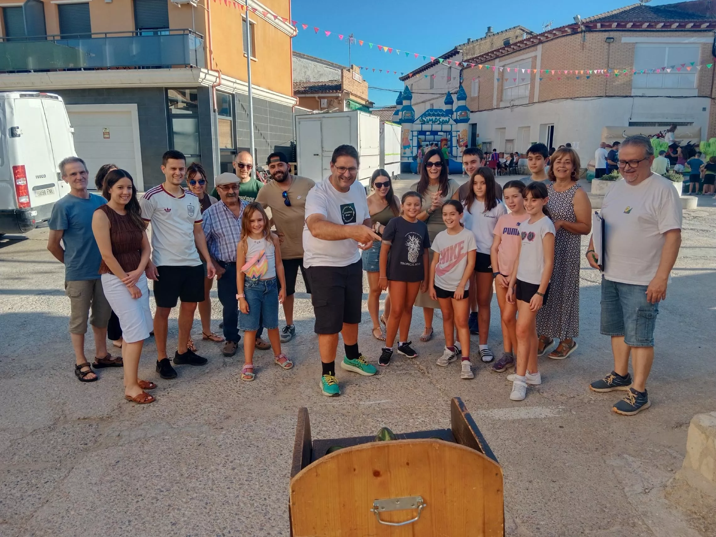 Juegos tradicionales en Fañanas, rana