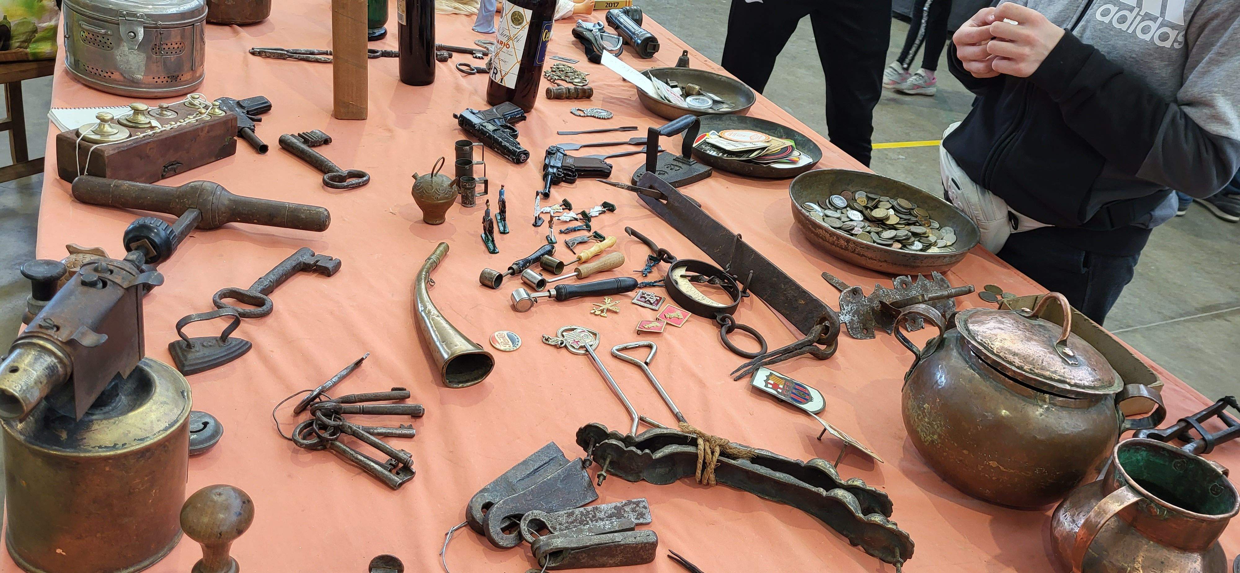 Mercado de trueque celebrado en Tierz. Foto: Mercedes Manterola