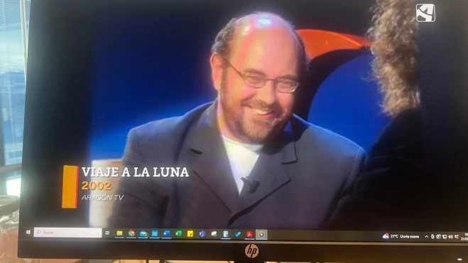 Antón Castro con Bunbury. Antón Castro con Bunbury.