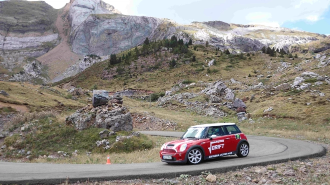 Mario Gómez en el II Slalom Valle del Aragón
