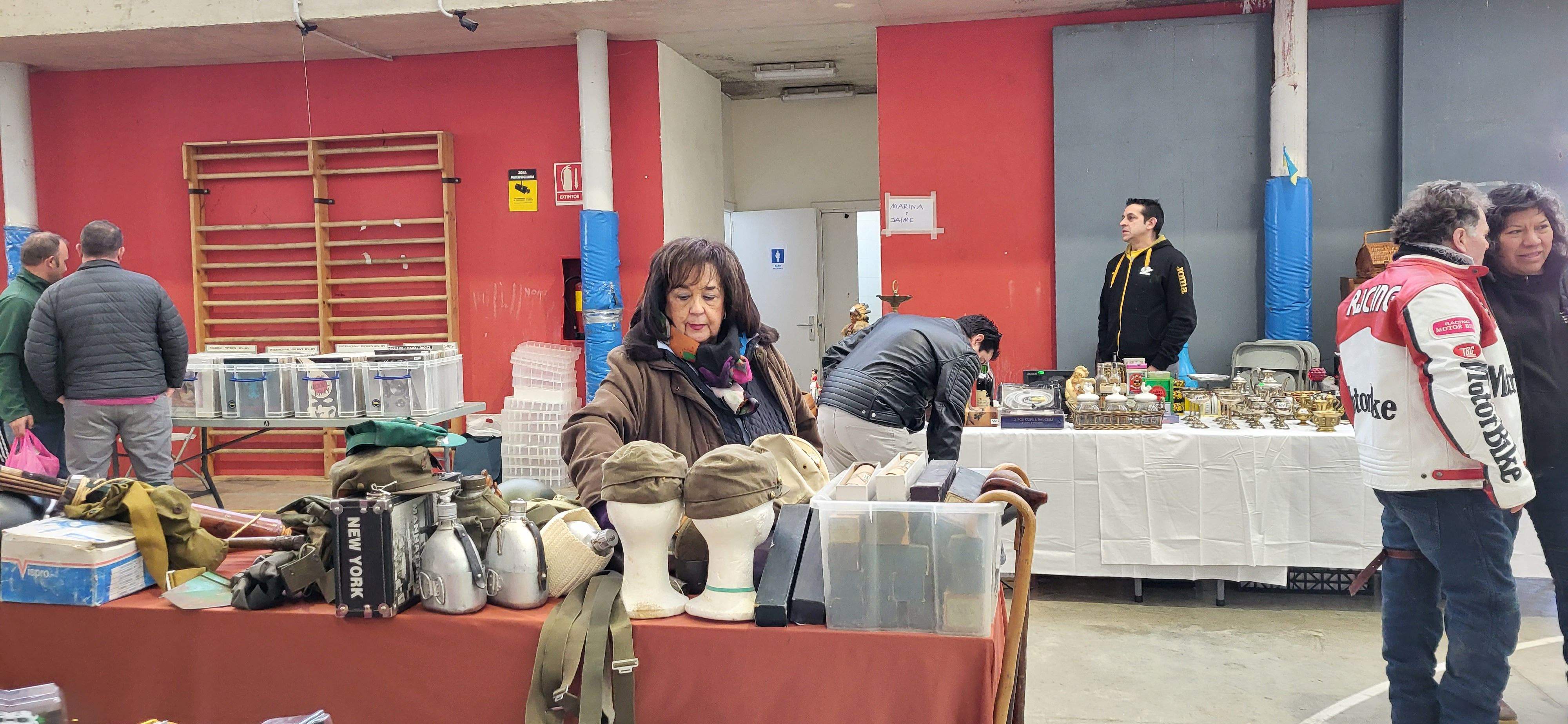 Mercado de trueque celebrado en Tierz. Foto: Mercedes Manterola