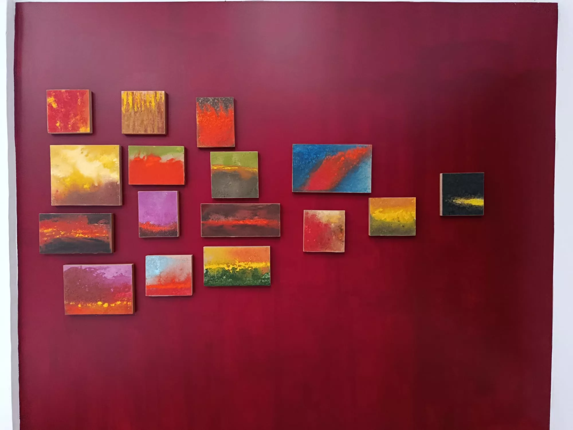 Exposición "Los espacios infinitos" de Santiago Arranz en Castejón de Sos.