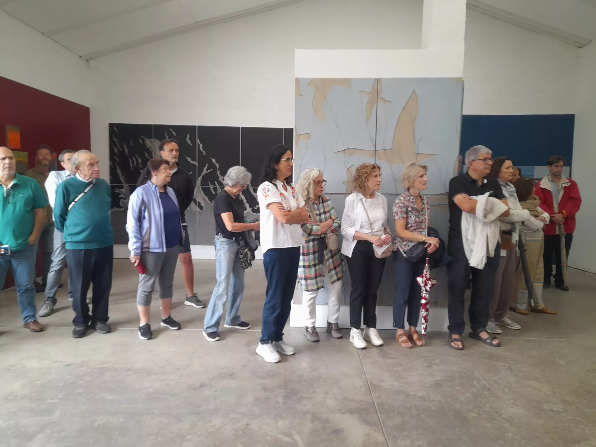 Exposición "Los espacios infinitos" de Santiago Arranz en Castejón de Sos.