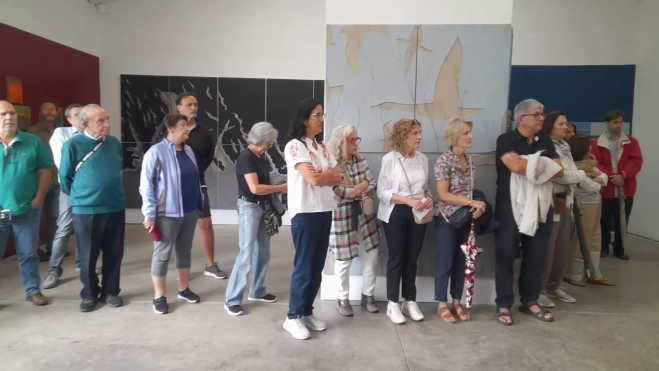 Exposición "Los espacios infinitos" de Santiago Arranz en Castejón de Sos. Exposición "Los espacios infinitos" de Santiago Arranz en Castejón de Sos.