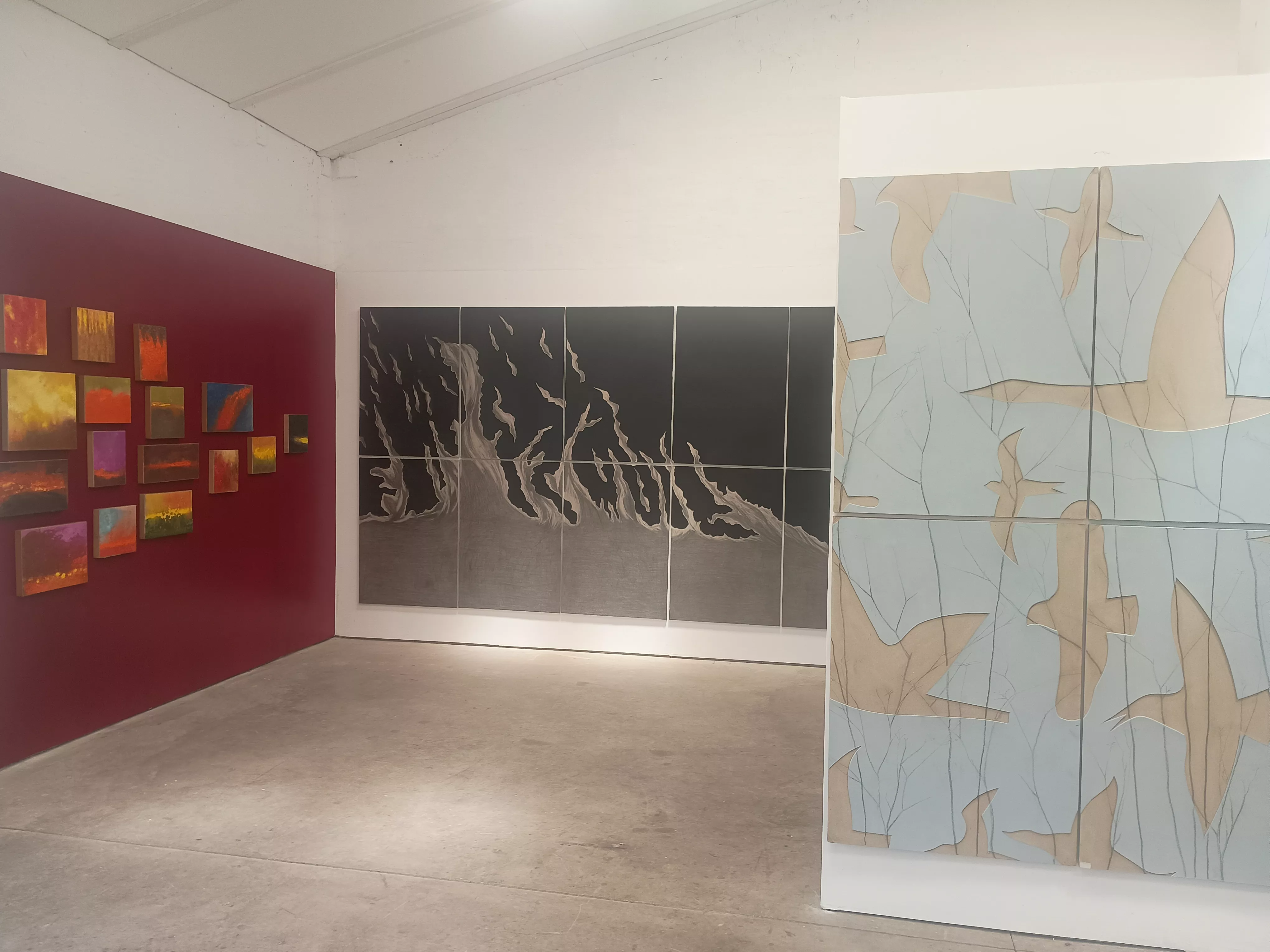Exposición "Los espacios infinitos" de Santiago Arranz en Castejón de Sos.