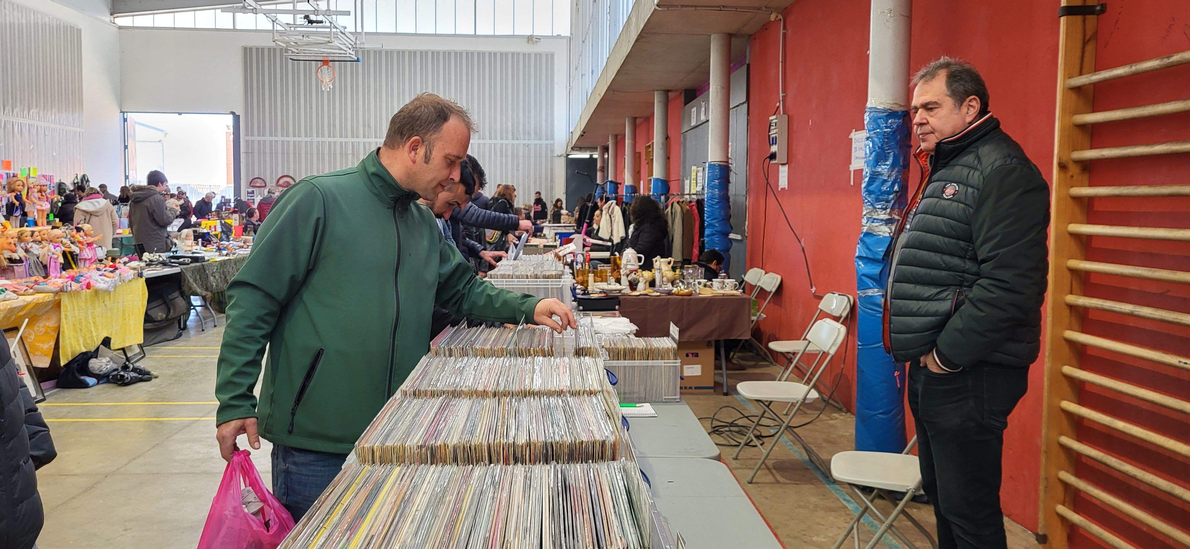 Mercado de trueque celebrado en Tierz. Foto: Mercedes Manterola