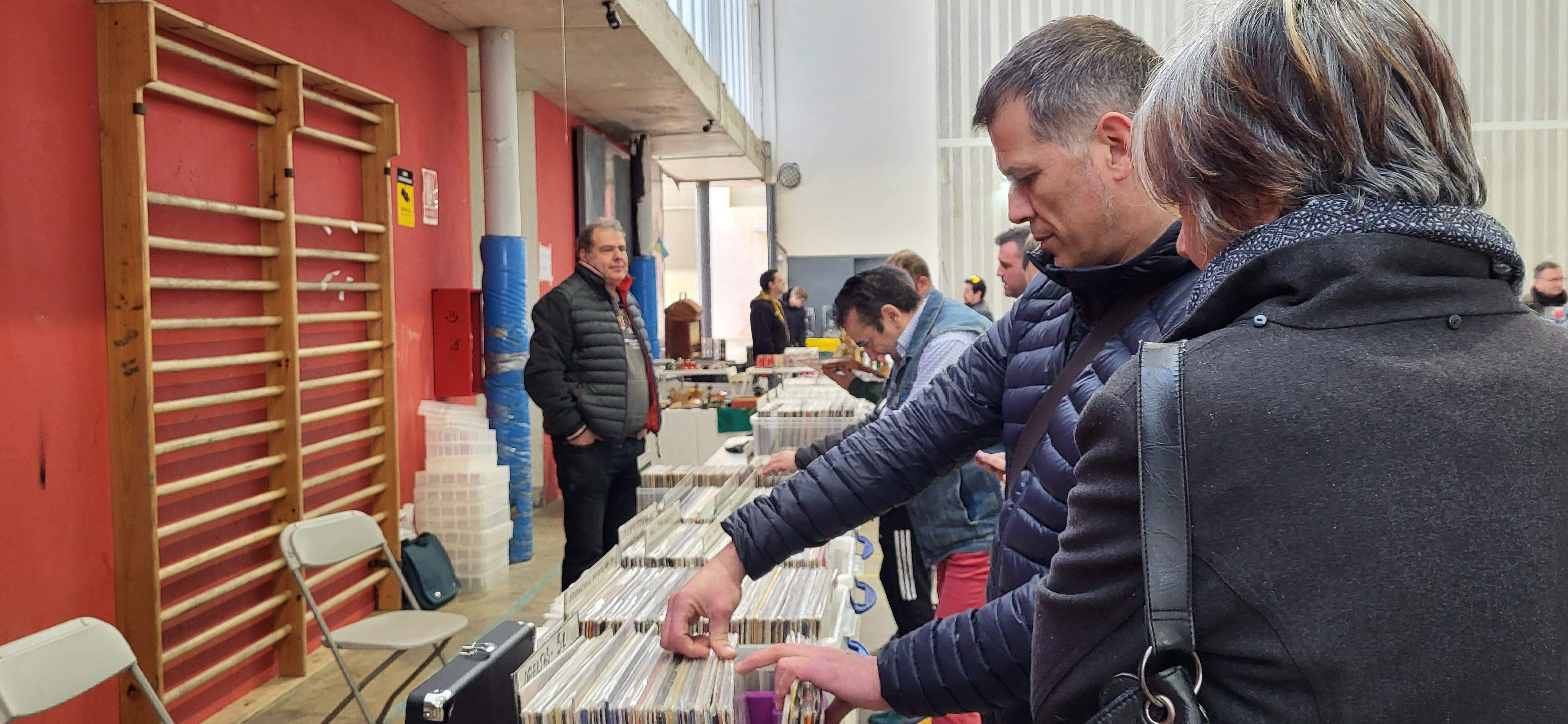 Mercado de trueque celebrado en Tierz. Foto: Mercedes Manterola
