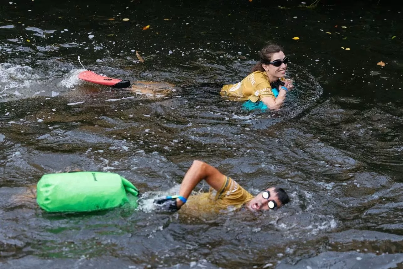 Prueba de natación