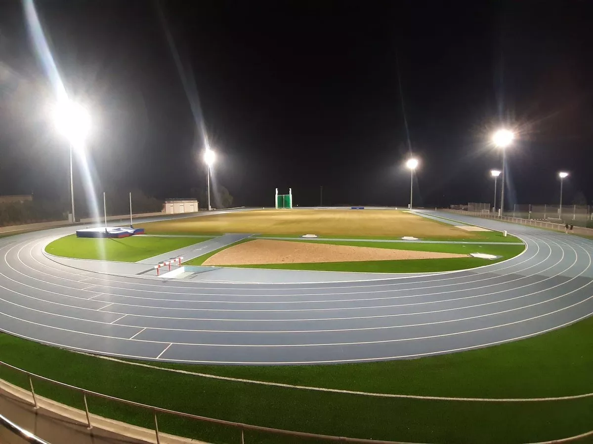 Pistas de atletismo de Barbastro.