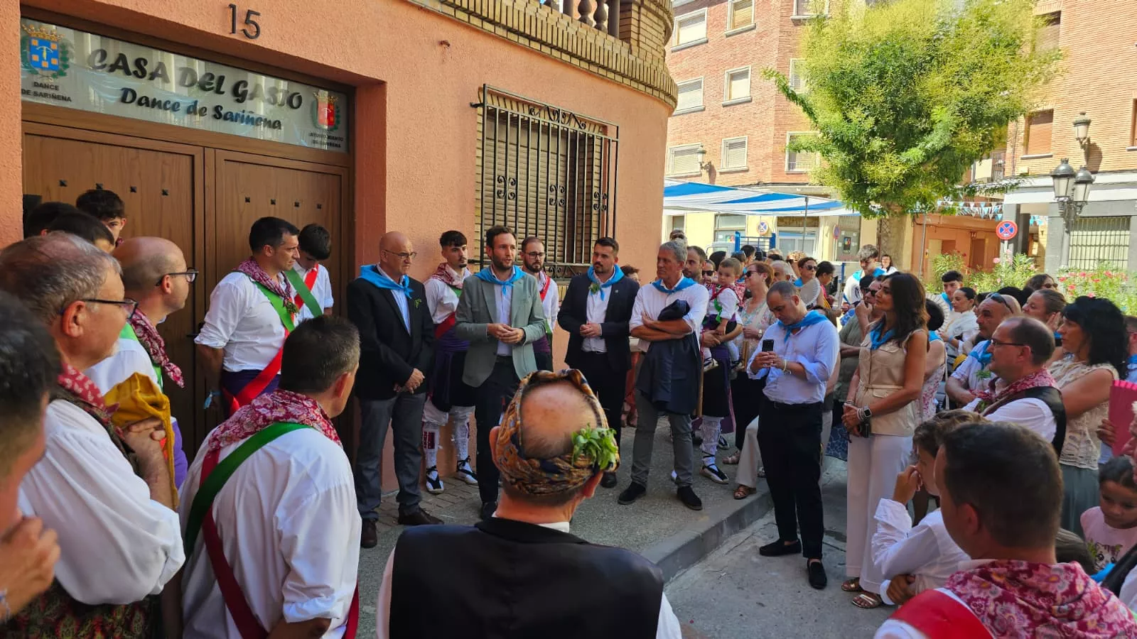 Inauguración de la Casa del Gasto del Dance de Sariñena.