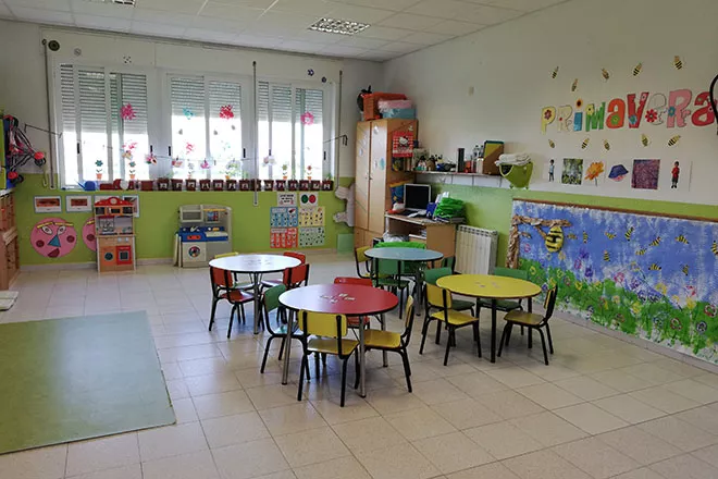 Escuela de Educación Infantil Nuestra Señora de la Alegría en Monzón. Foto Gobierno de Aragón 